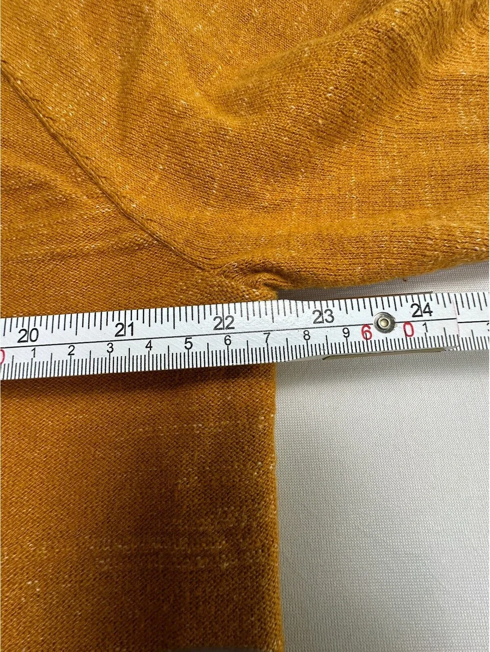 J.Crew Men's Large Cotton Crew Neck Sweater in Mustard